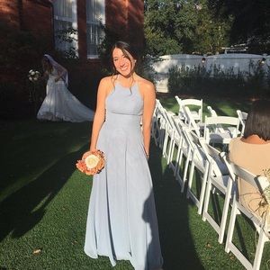 Azazie Dress Dusty Blue